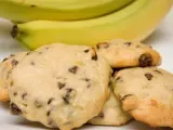 Recette Biscuits éponge aux bananes et brisures de chocolat
