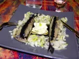 Recette Harengs aux oeufs d'algues et wasabi
