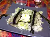 Recette Harengs aux oeufs d'algues et wasabi