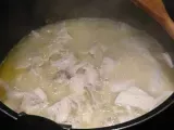 Recette Soupe de poulet à l'estragon