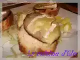 Recette Tartines andouille camembert