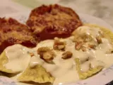 Recette Ravioles poulet-potiron sauce gorgonzola et noix
