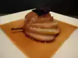 Recette Poires pochées, vin parfumé à la badiane