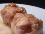 Recette Paupiette de poulet sauce au vin blanc