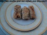 Recette Nems à la viande hachée