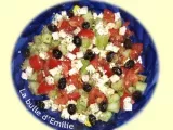 Recette La salade grecque - horiatiki salata