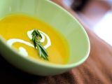 Recette Velouté de courge musquée aux poires et au sirop d'érable