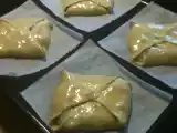 Recette Petits feuilletés poireaux, chèvre, jambon