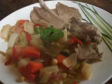 Recette Ragoût de mouton aux légumes de couscous