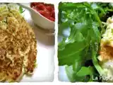 Recette Galette de courgette et son d'avoine