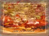 Recette Pizza jambon/cancoillotte