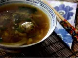 Recette Soupe asiatique aux boulettes