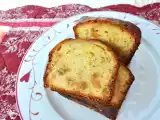 Recette Quatre-quarts citron, angélique confite et verveine fraîche