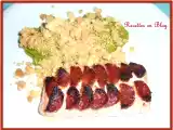 Recette Saumon en écailles de chorizo au four
