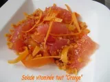Recette Salade tout orange