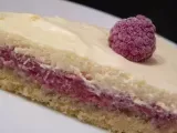 Recette Gâteau amandes-framboises-mascarpone
