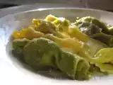 Recette Pâtes maison, farcies aux épinards et ricotta