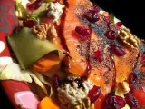 Recette Detox salad: avocat, saumon & cranberries !