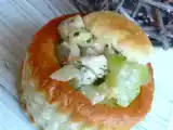 Recette Vol au vent poulet courgettes