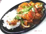 Recette Poulet aux abricots et oranges ( chinois)