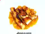 Recette Pavé de saumon laqué miel-soja, carottes caramélisées a la coriandre