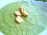 Recette Potage poireau, courgette et curry