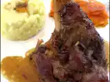 Recette Souris d'agneau caramélisées et vin bio