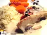 Recette Morue aux champignons et à la tomate