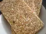 Recette Nougats chinois croquants au sésame.