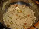 Recette Semoule de chou fleur aux raisins secs et amandes