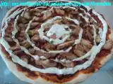 Recette Pizza orientale au kebab