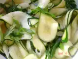 Recette Courgettes à la sauce à l' orange