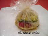 Recette Papillottes de poisson au couscous