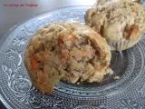 Recette Muffins carotte - noisettes