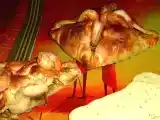 Recette Paniers feuilletés aux st jacques et poireaux sauce à la fourme