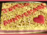 Recette Dacquoise aux amandes crèmes cassis et citron vert