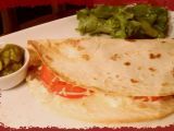 Recette Tortilla wrap en sandwich poulet- curry