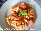 Recette Pâtes à la soubressade
