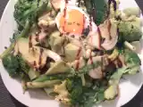 Recette Au menu ce soir: salade toute verte et son oeuf poché