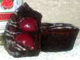 Recette Financier kirsch chocolat et griottes