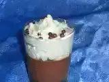 Recette Panacotta au chocolat et sa chantilly à la pistache
