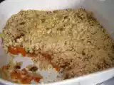 Recette Crumble salé de légumes au chorizo