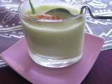 Recette Gaspacho vert aux écrevisses