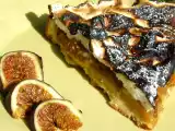 Recette Tarte automnale meringuée aux figues et aux prunes