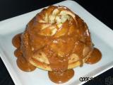 Recette Douceur des anges et sa sauce caramel aux daims