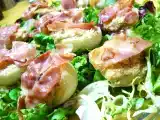 Recette Oignons farcis au chèvre frais et aux noix