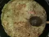 Recette Crique ardéchoise ou galette de pommes de terre au jambon blanc.