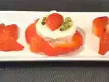 Recette Sabayon glacé aux fraises et pistaches