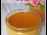 Recette Crème caramel à l'orange façon la laitière