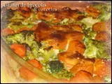 Recette Gratin de brocolis & carottes